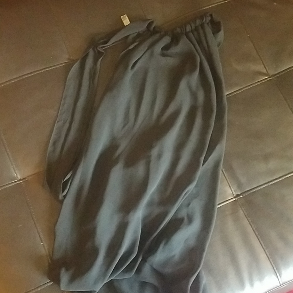Black sheer cover up